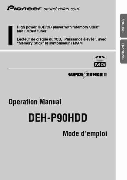 Pioneer CD Player DEH-P9100R-page_pdf